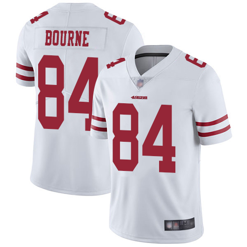 San Francisco 49ers Limited White Men Kendrick Bourne Road NFL Jersey 84 Vapor Untouchable